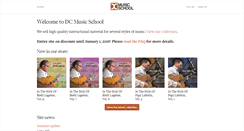 Desktop Screenshot of dc-musicschool.com